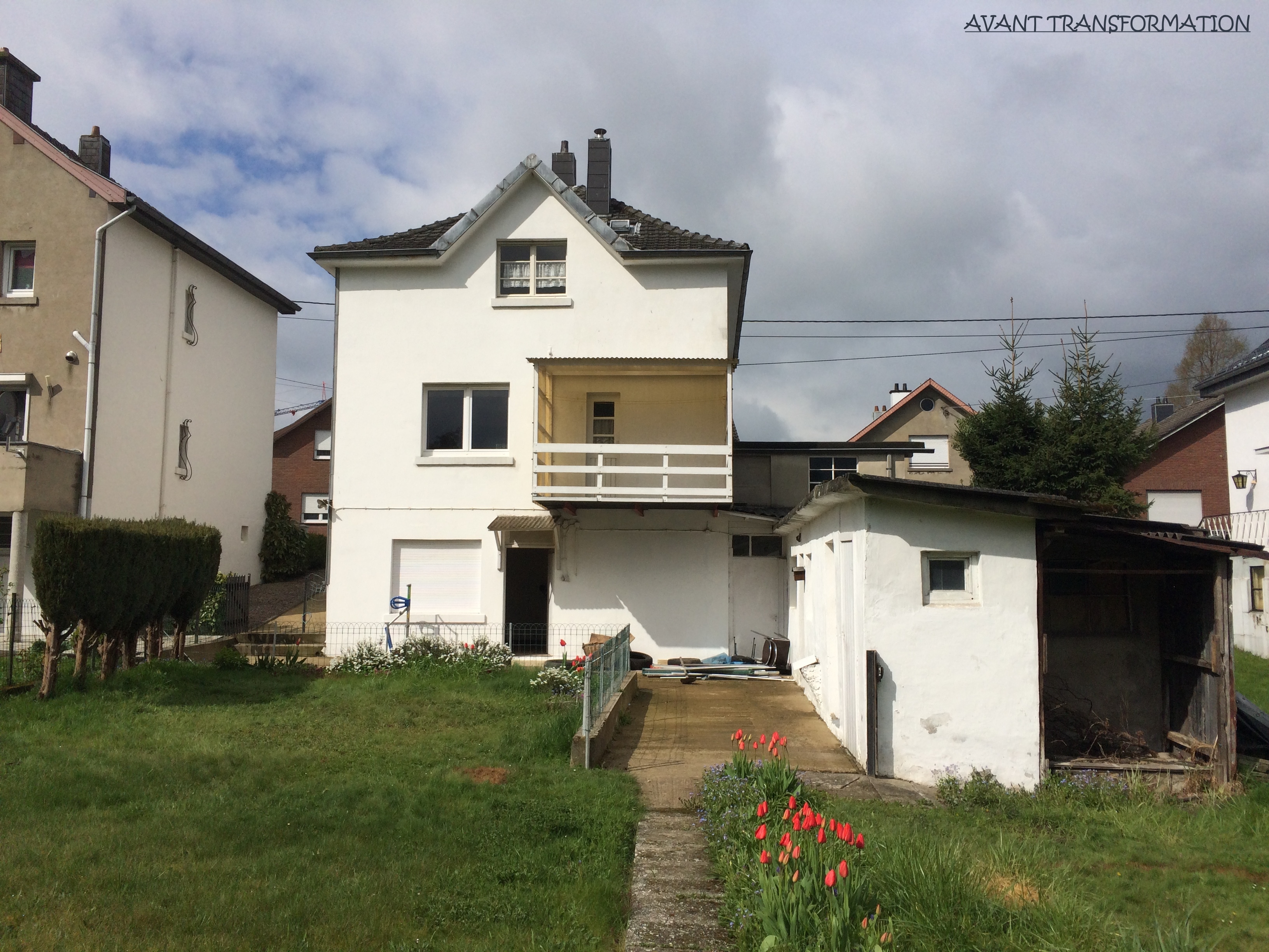 Agrandissement contemporain d'une habitation à Lontzen