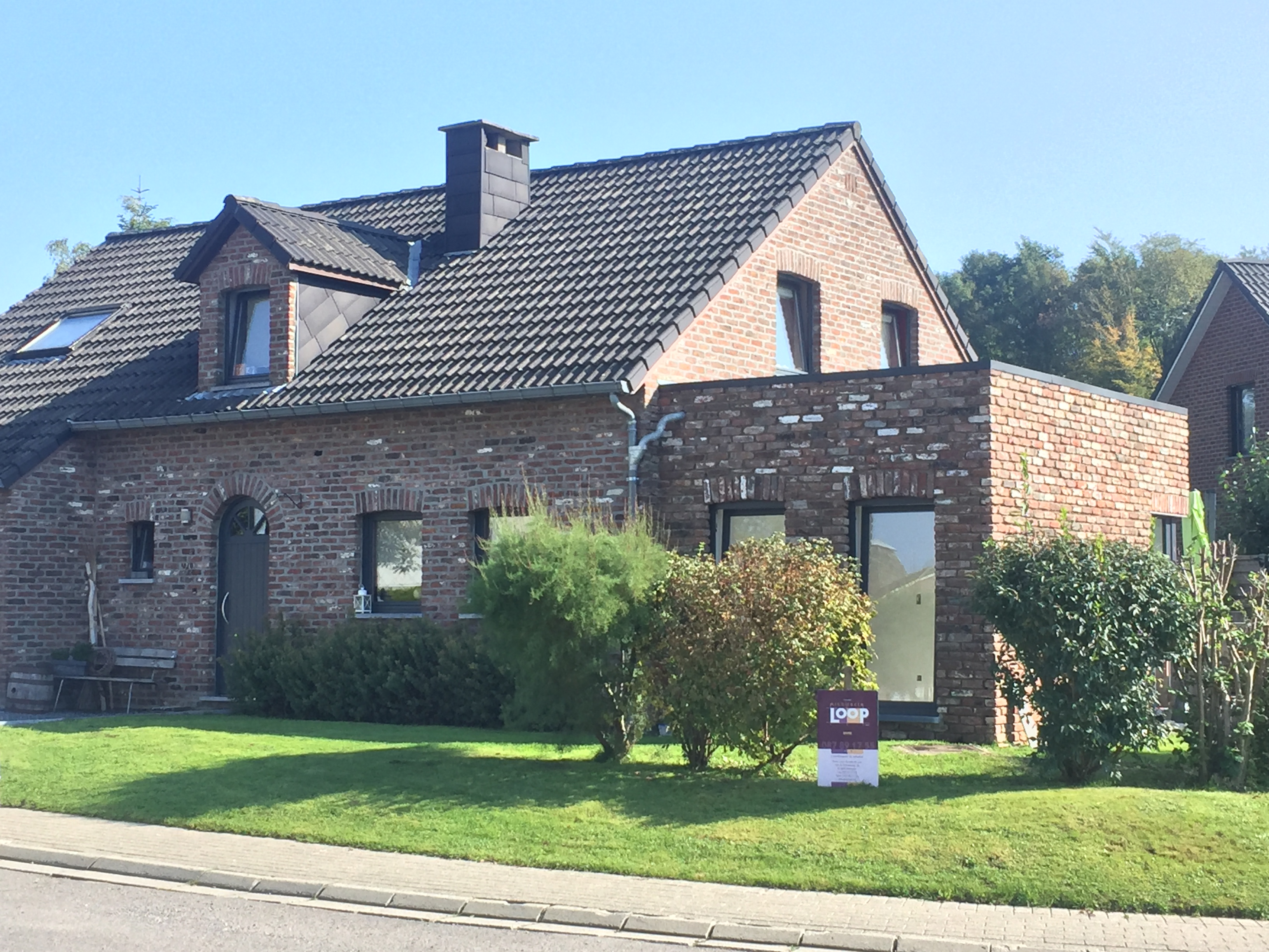 Agrandissement d'une habitation à Montzen