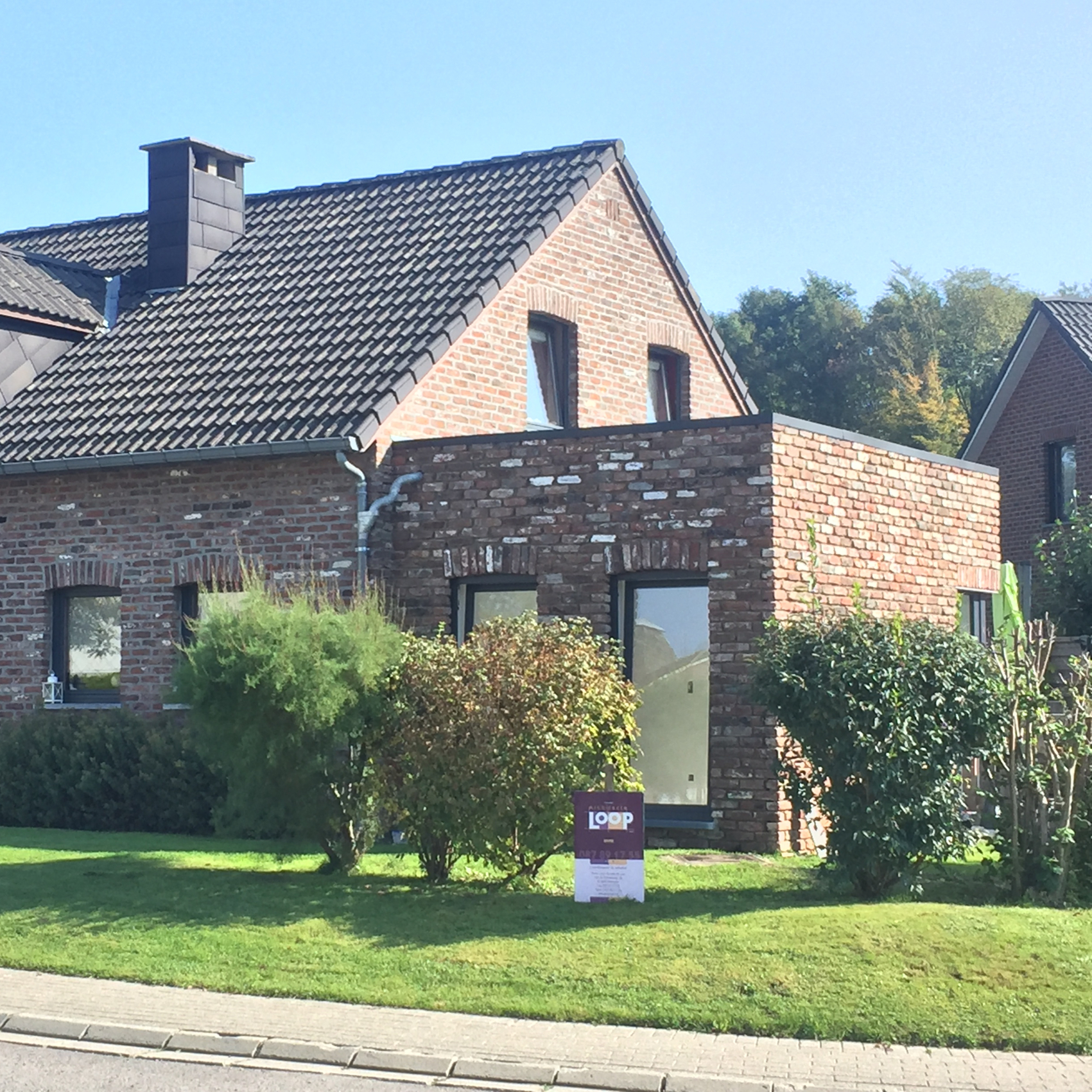 Agrandissement d'une habitation à Montzen