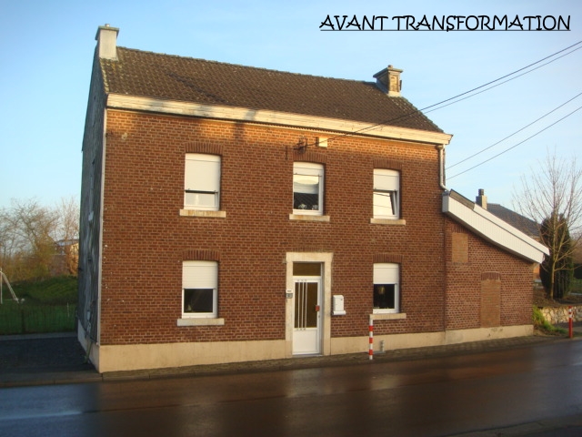 Agrandissement et relooking d'une habitation existante + création d'un salon de coiffure à Montzen