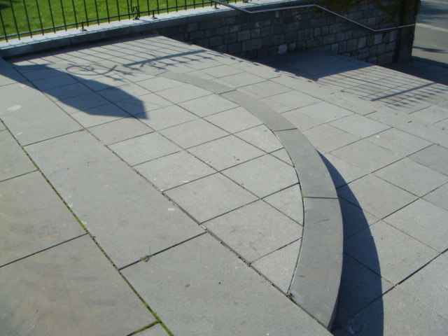 Rénovation des escaliers extérieurs de l'église de Montzen