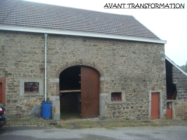 Transformation d'une grange en habitation à Jalhay